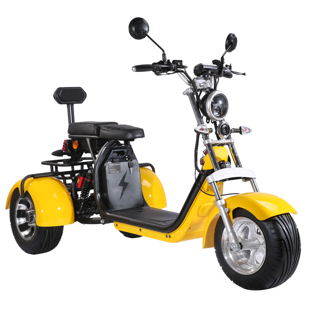 3 wheel citycoco scooter CP 3.2 (yellow)