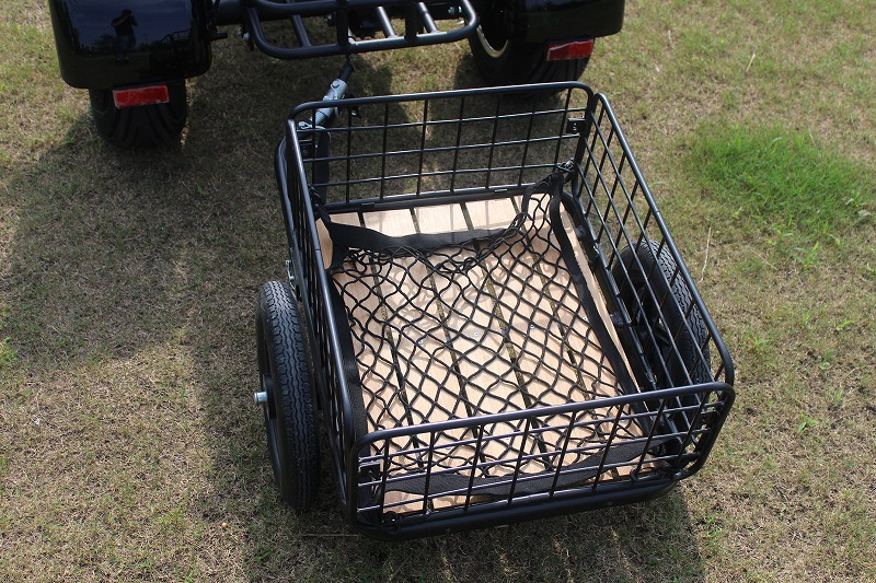 New Design Tricycle With Small Trailer Basket