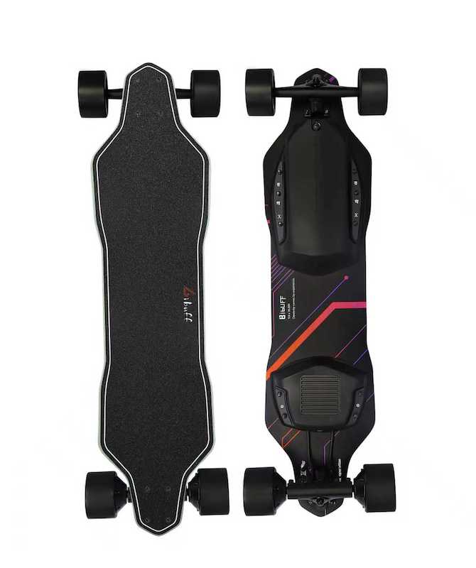 Electric Scooter With Led